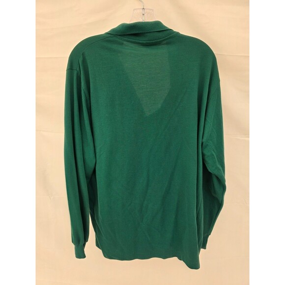 BROOKS BROTHERS Men's Long Sleeve T-Shirts/POLO 100%Cotton XL Green - Picture 5 of 7